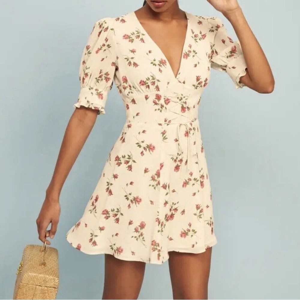 Reformation Steph Mini Dress in Florence